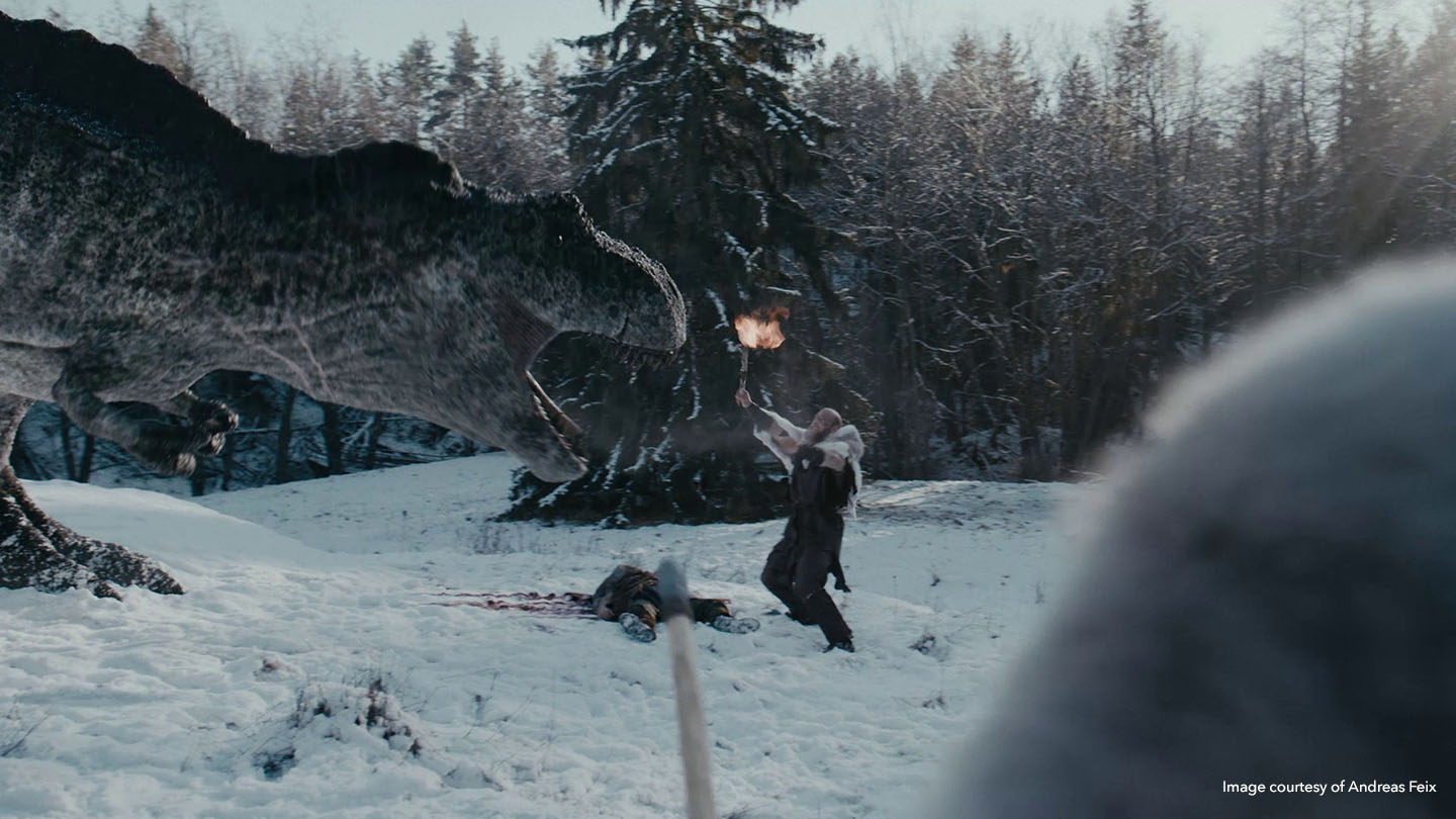 Still from We Hunt Giants