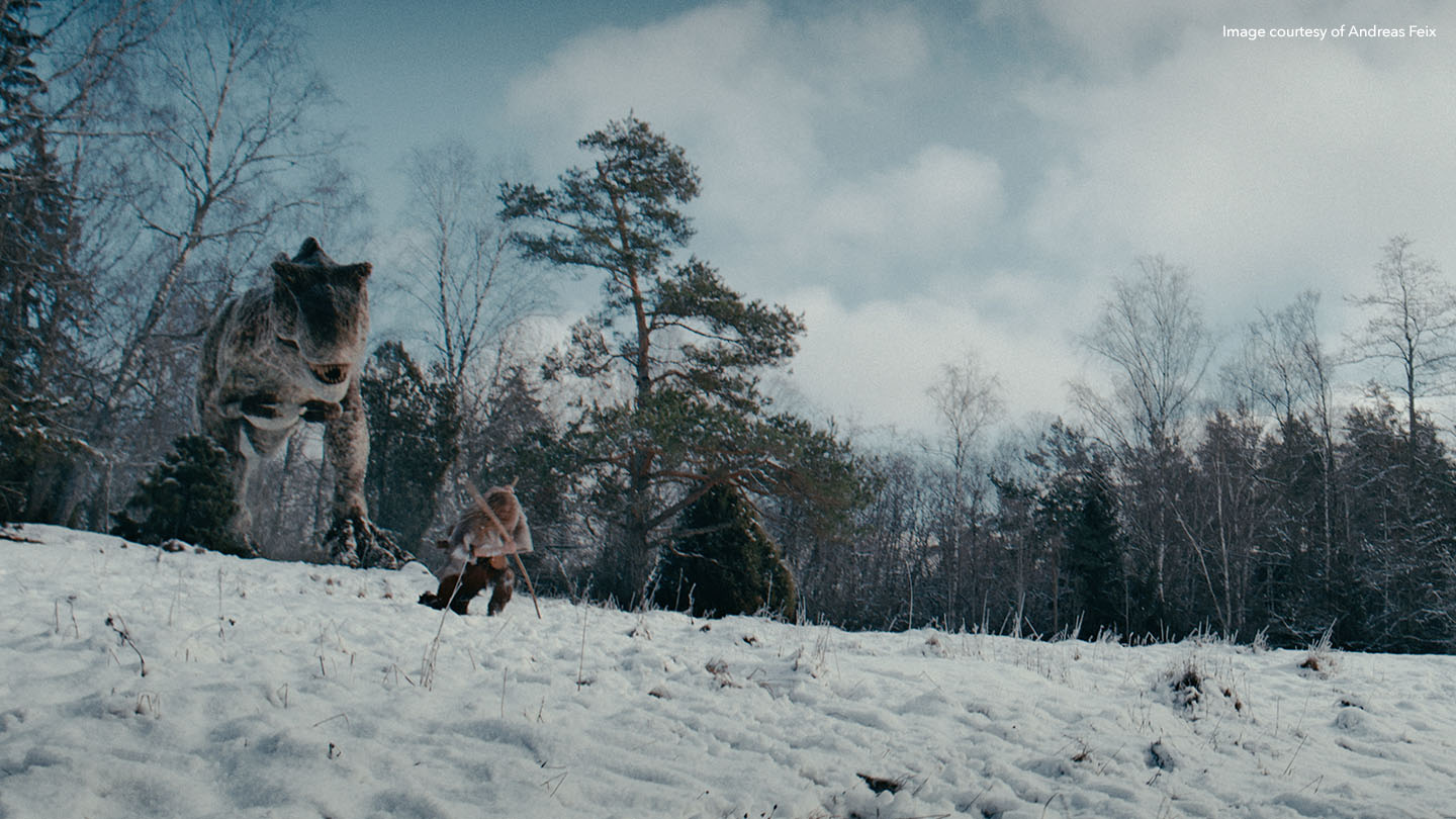 Still from We Hunt Giants