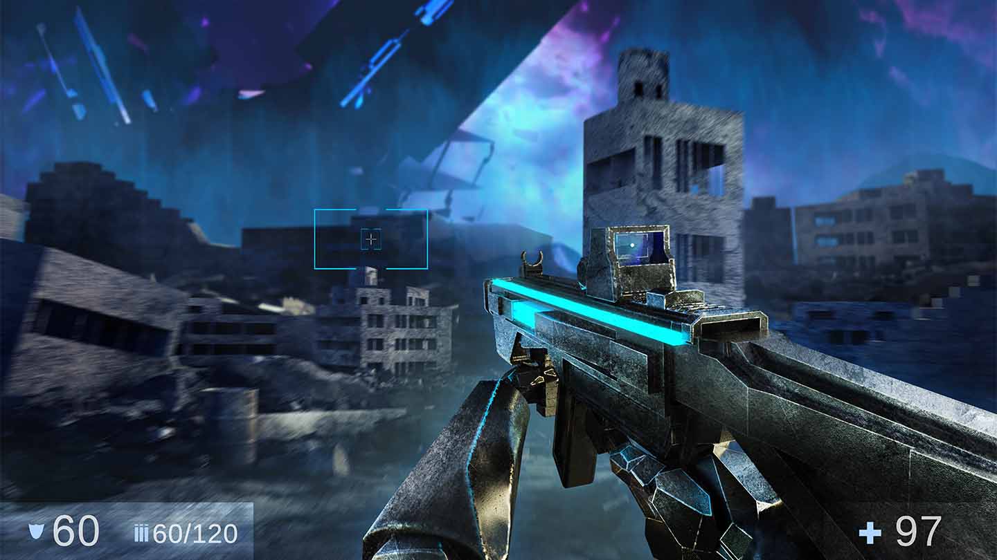 Screenshot from first person shooter
