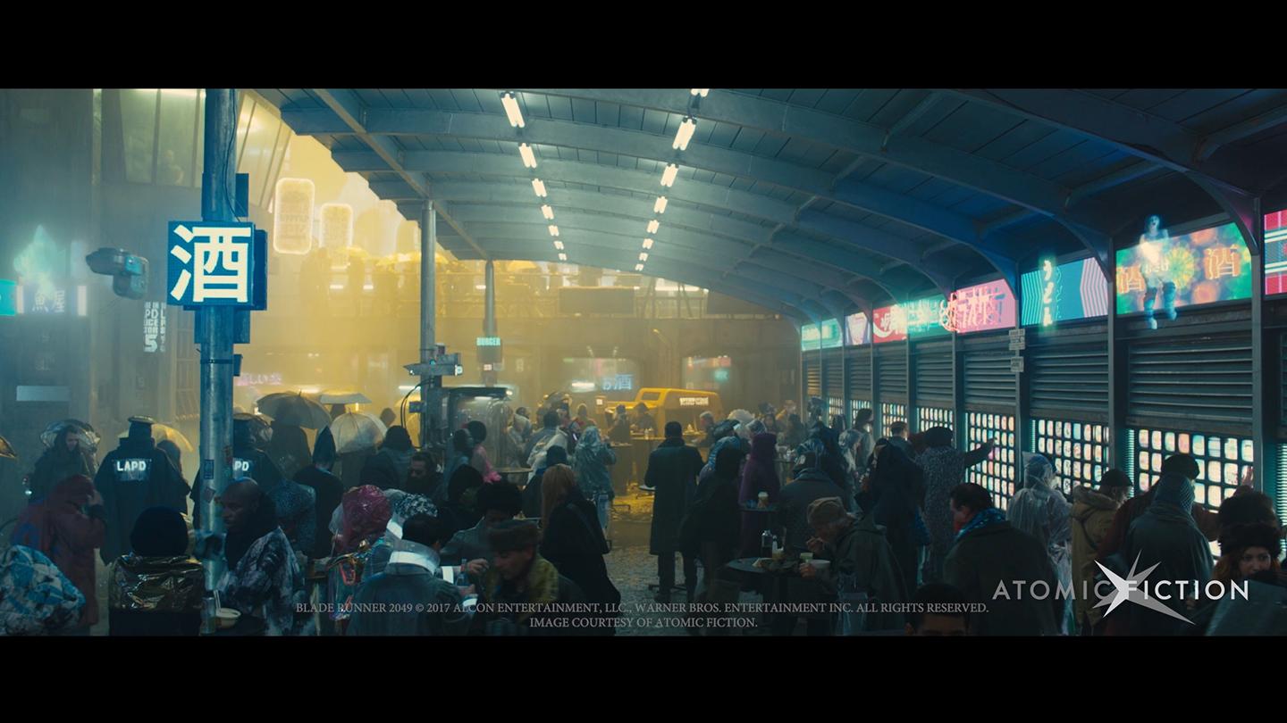 Deep compositing in Blade Runner