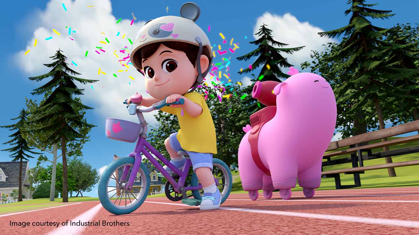 CG animated characters Remy & Boo