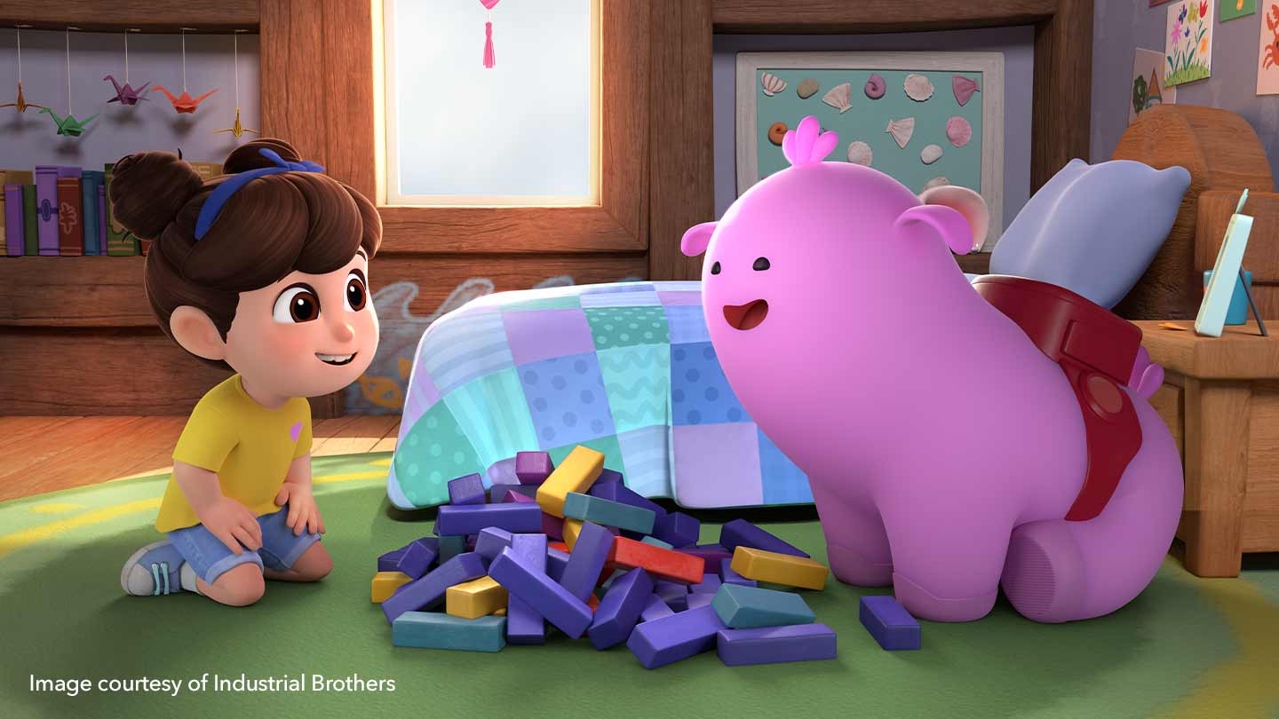 CG animated characters Remy & Boo