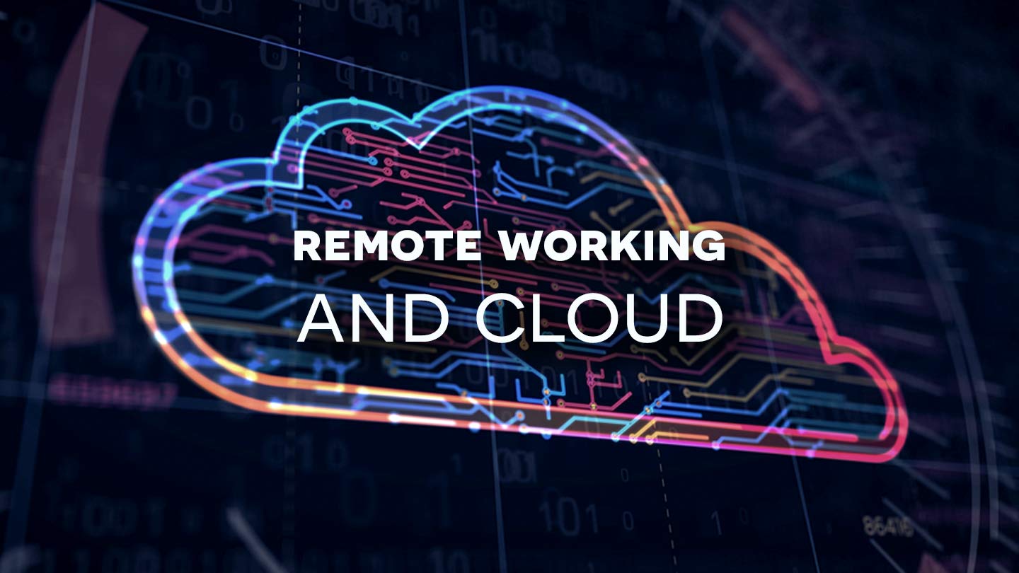 Remote work and cloud image