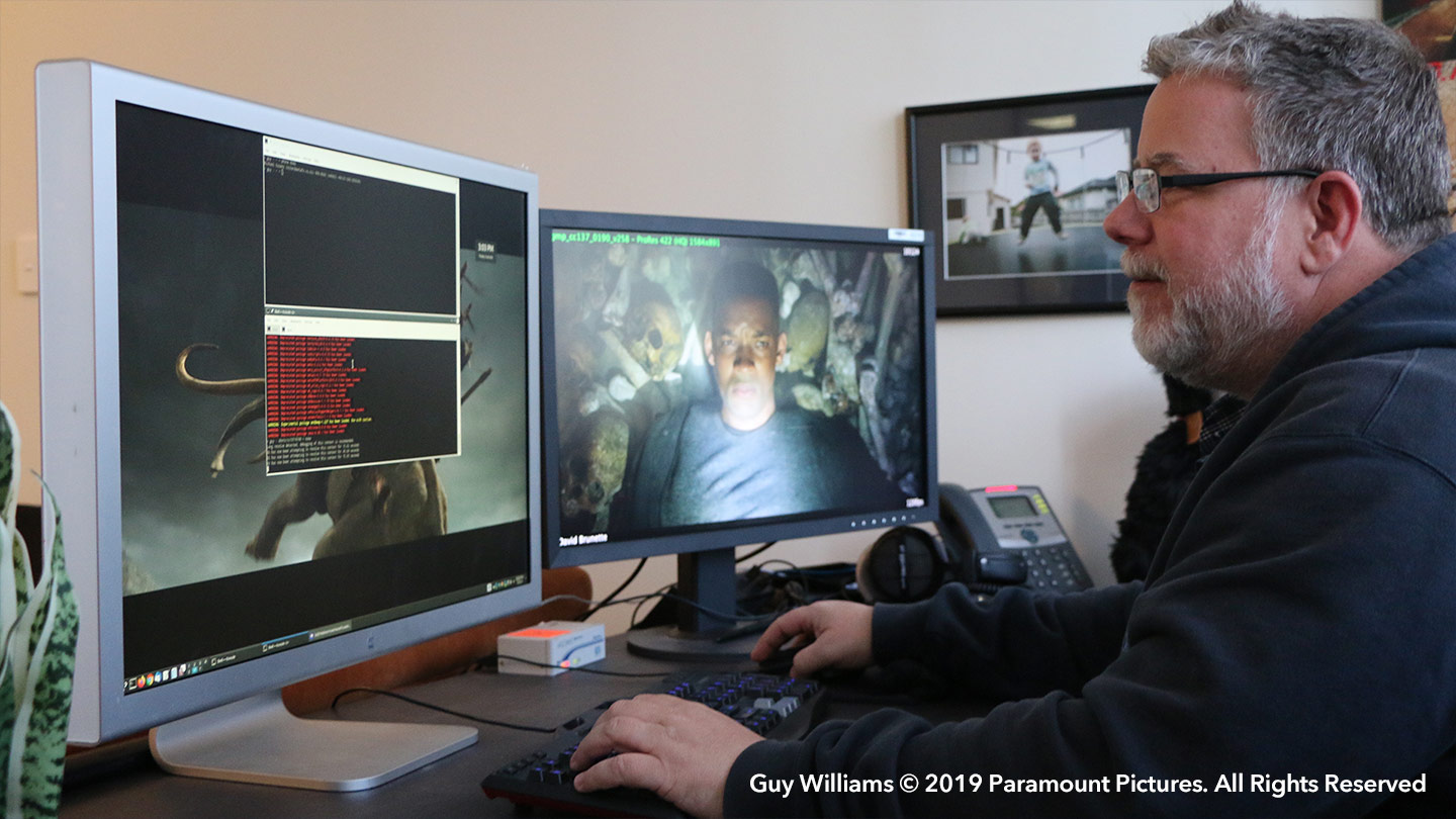 Guy Williams Computer VFX UI