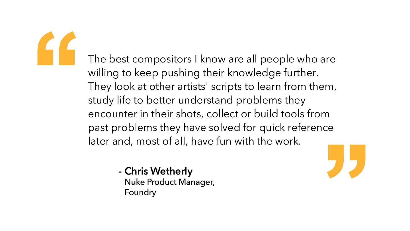 Advice from Chris Wetherly