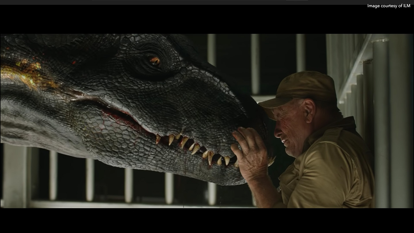 3D CG dinosaur from Jurassic World