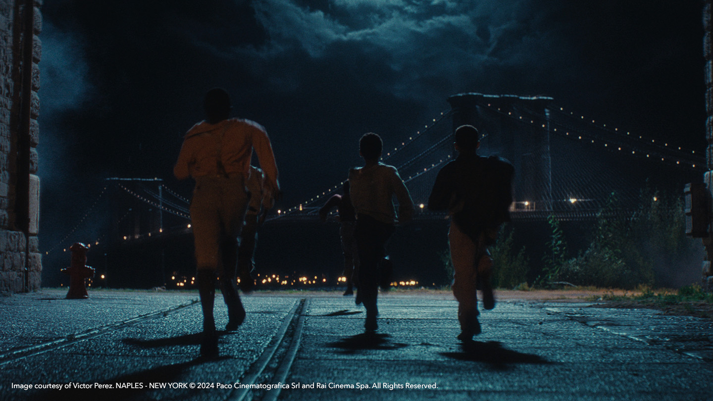 Still from Naples to New York