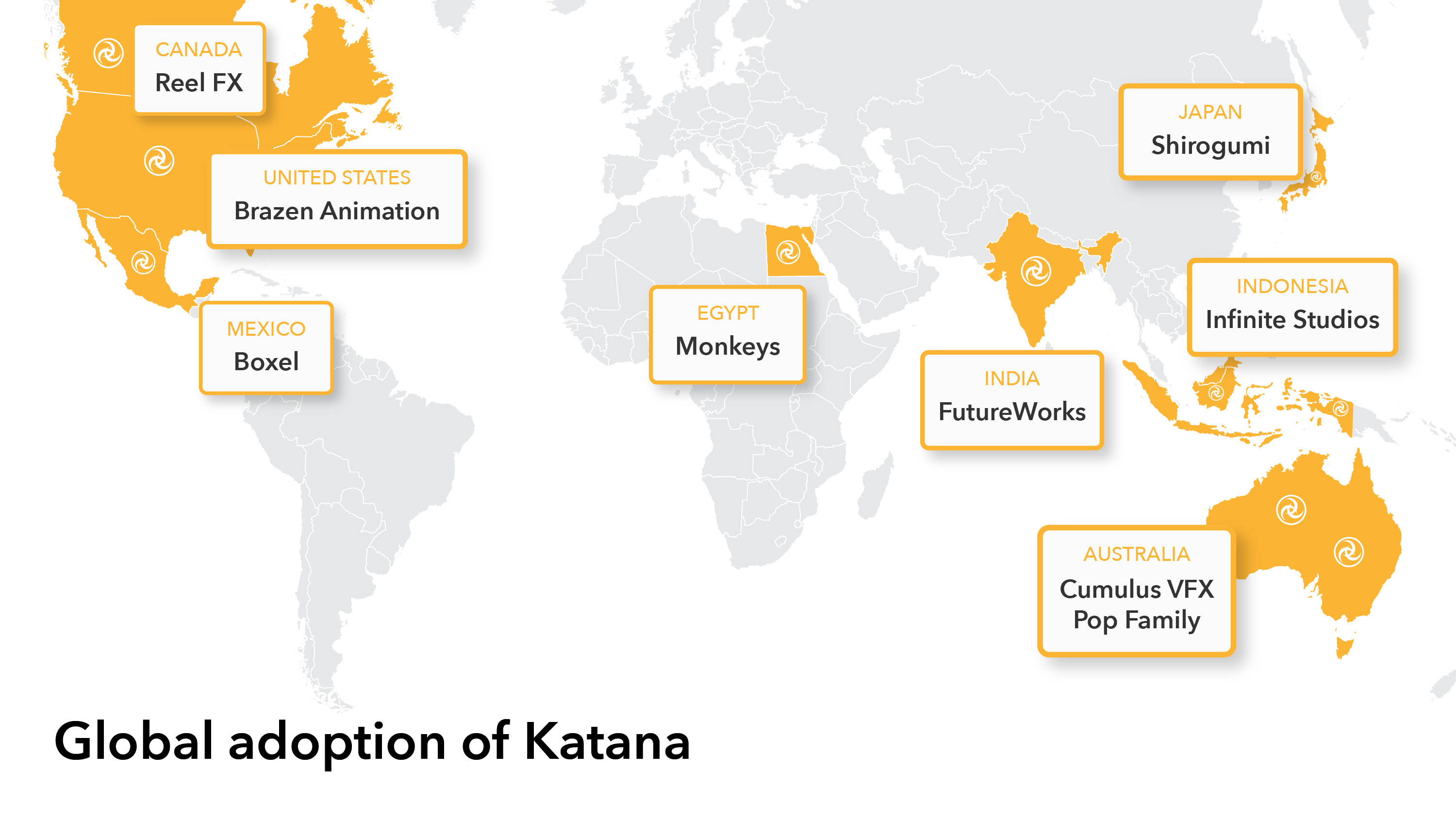 Katana Studios Map