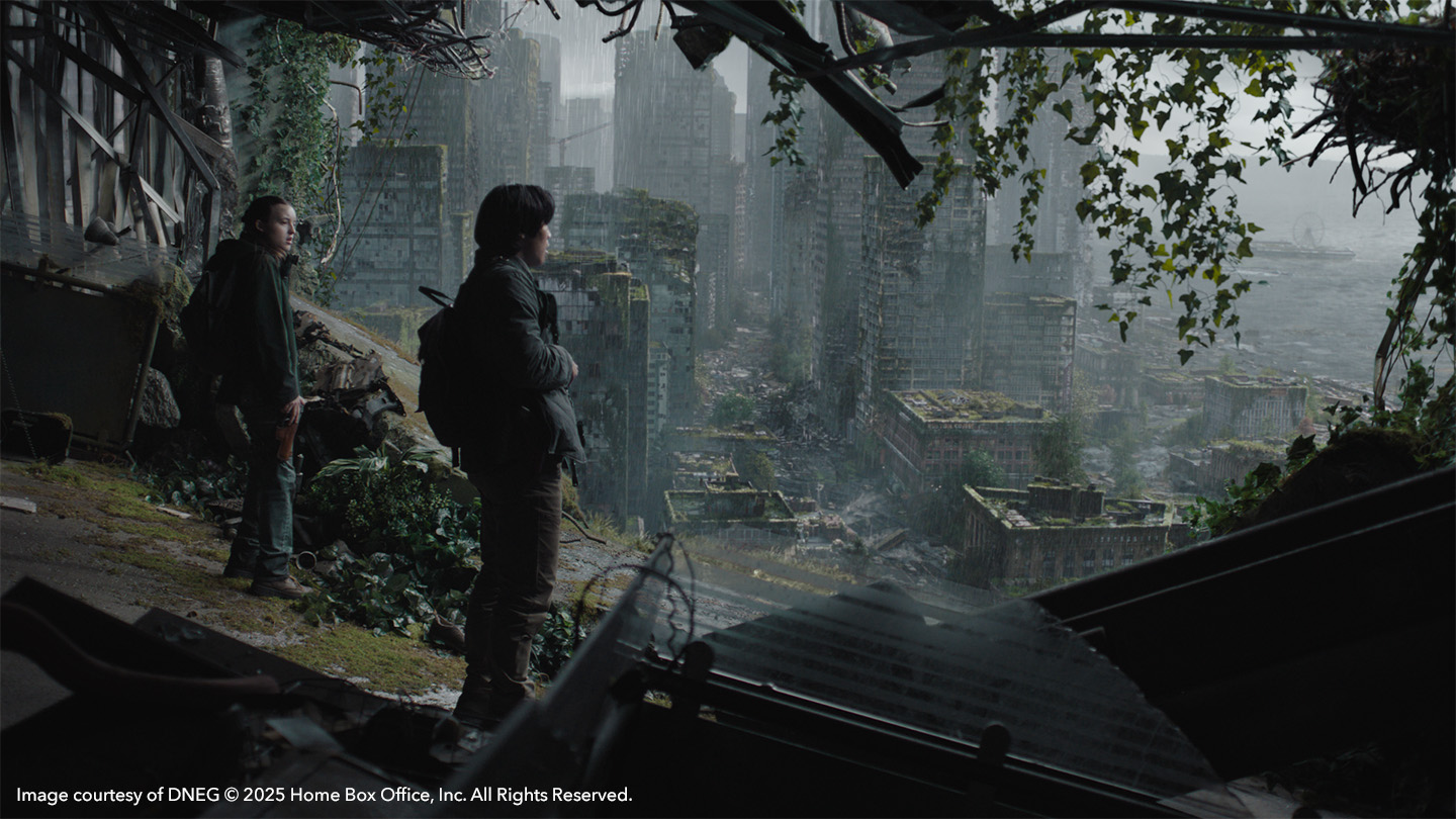 Ellie and Jesse in The Last of Us season 2