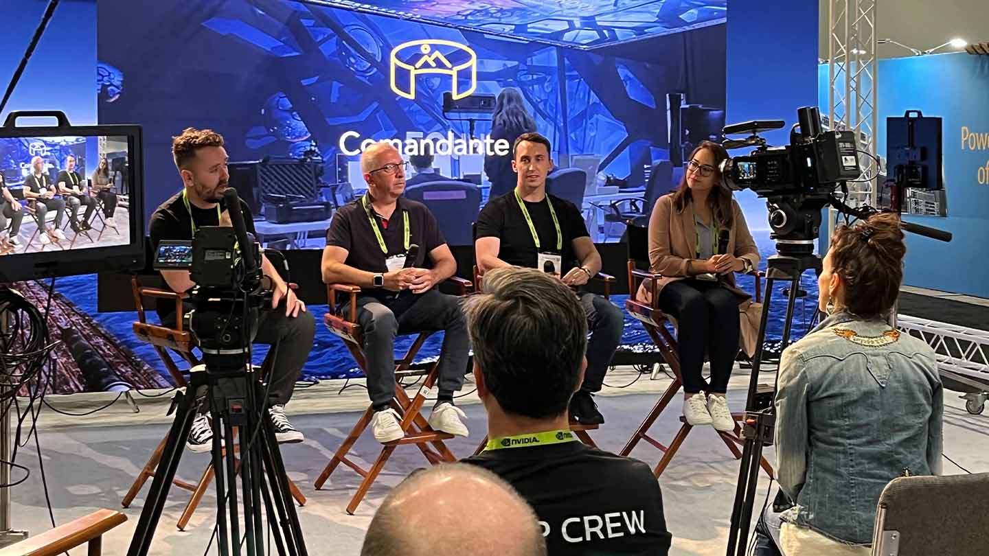 Foundry Team on Comandante at SIGGRAPH 2022