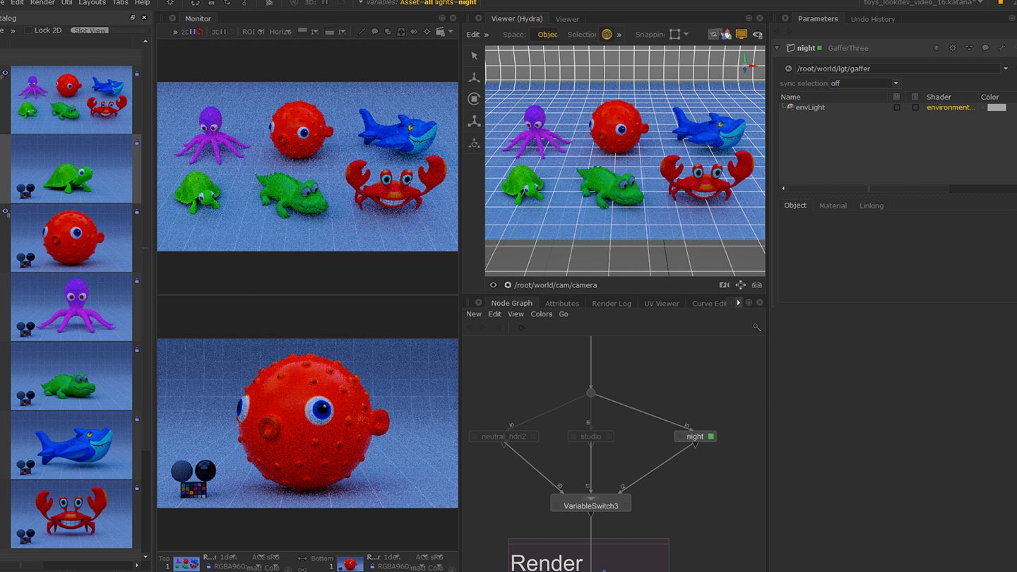 Katana 4.0 Multiple Simultaneous Renders feature