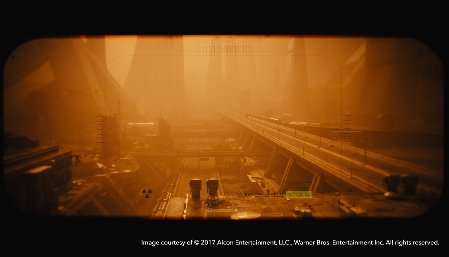 Desert roads in Blade Runner 2049