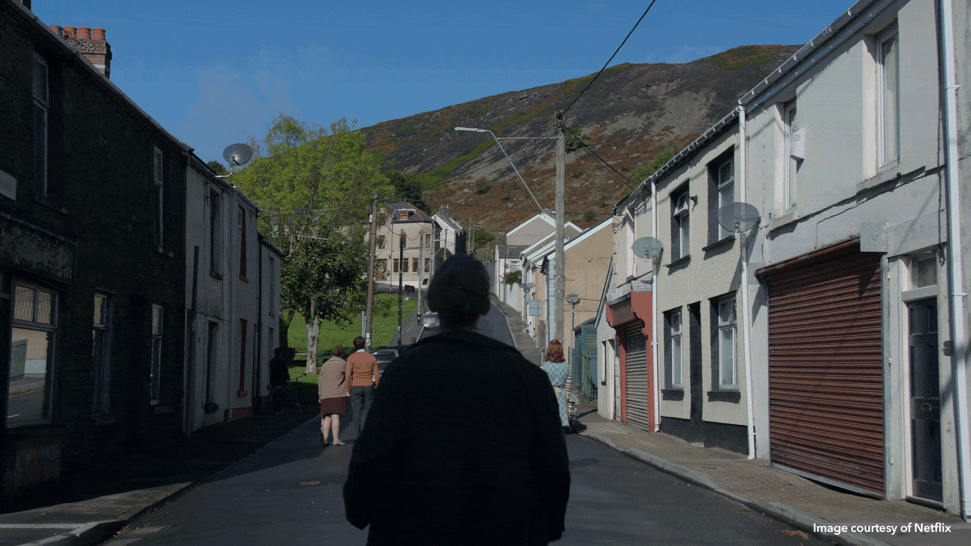 A scene from The Crown