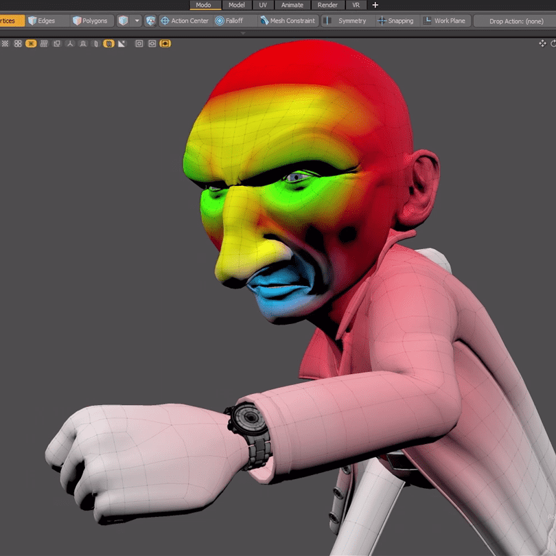 Advanced Viewport Vertex Map Texture Support 