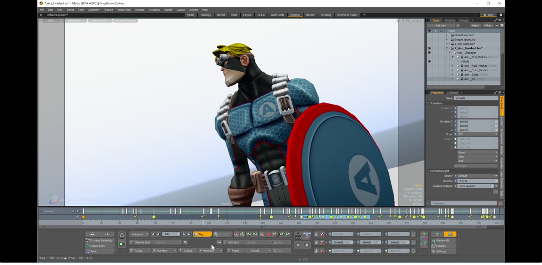 Animation performance Modo 11.2