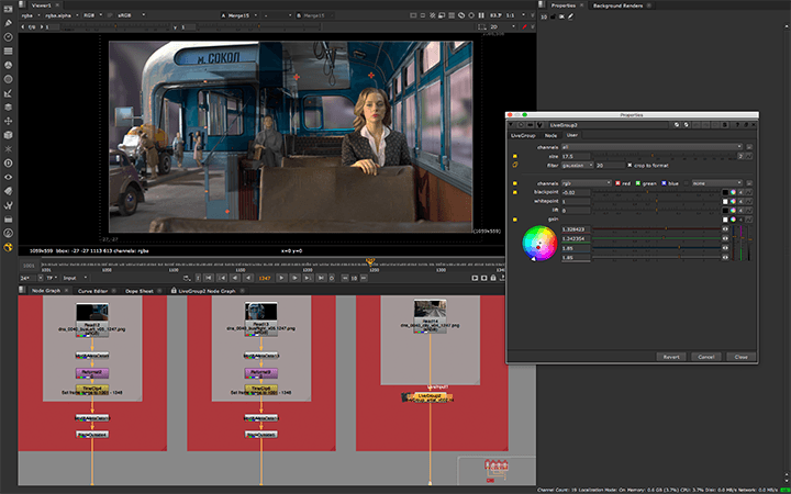 Live Groups in Nuke 11.3
