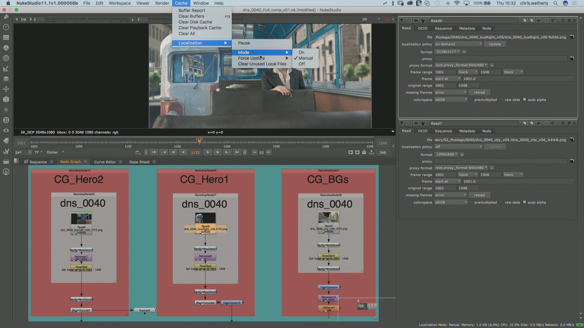 Improved localisation in Nuke 11.1
