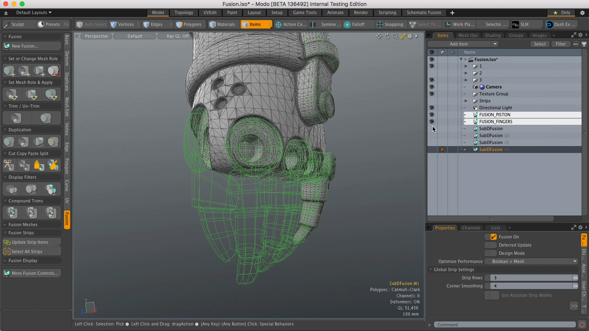 Modo 11 modeling workflow enchancements - split example