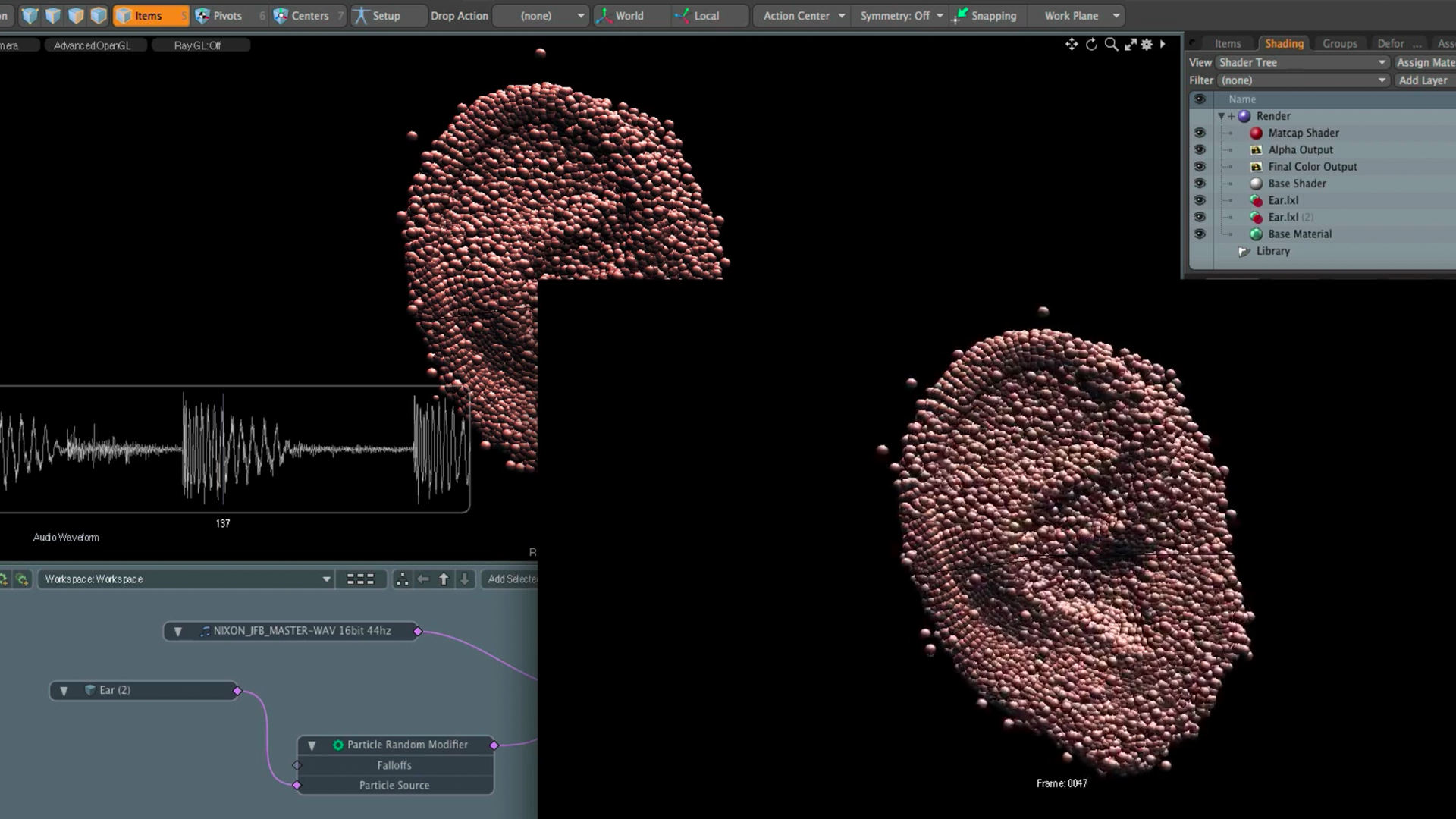 Modo is able to use powerful effects tools on your 3d models