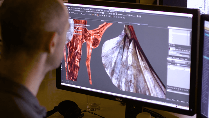 The Mari 3D painting toolset being used to create visual effects for Game of Thrones.