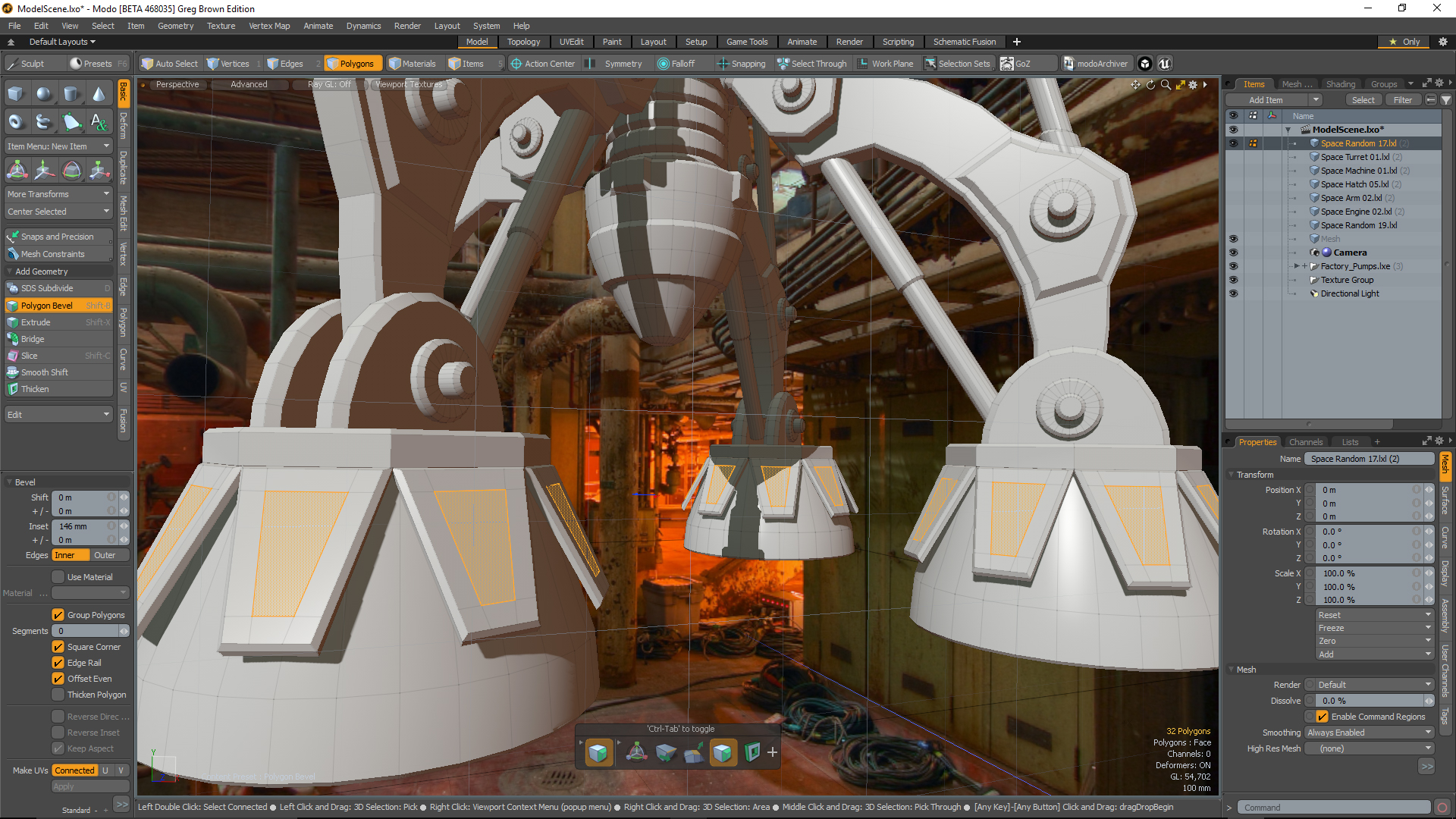 Modeling improvements