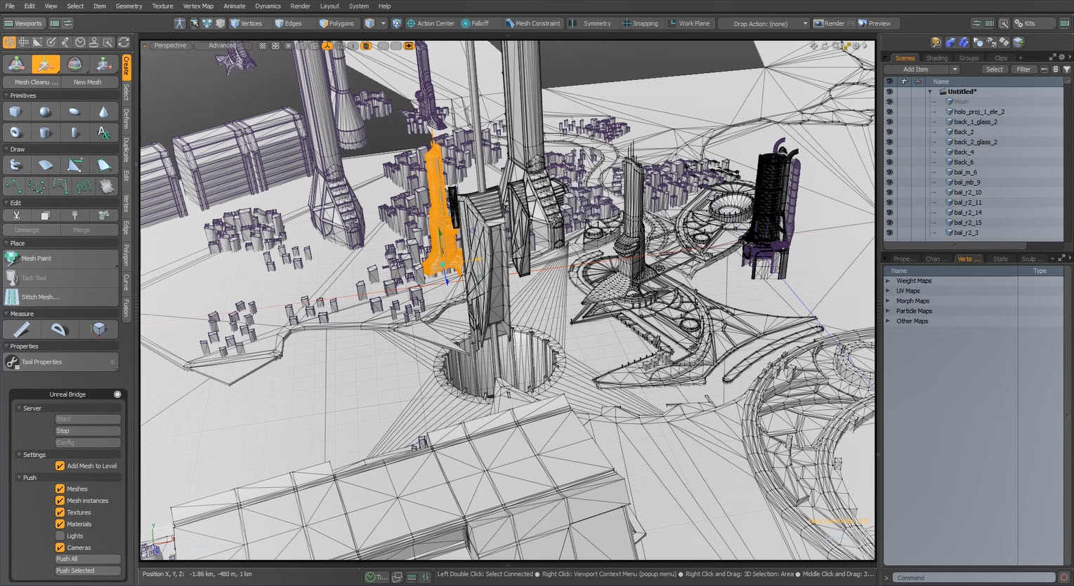Transfer between Unreal Editor and Modo 12.2