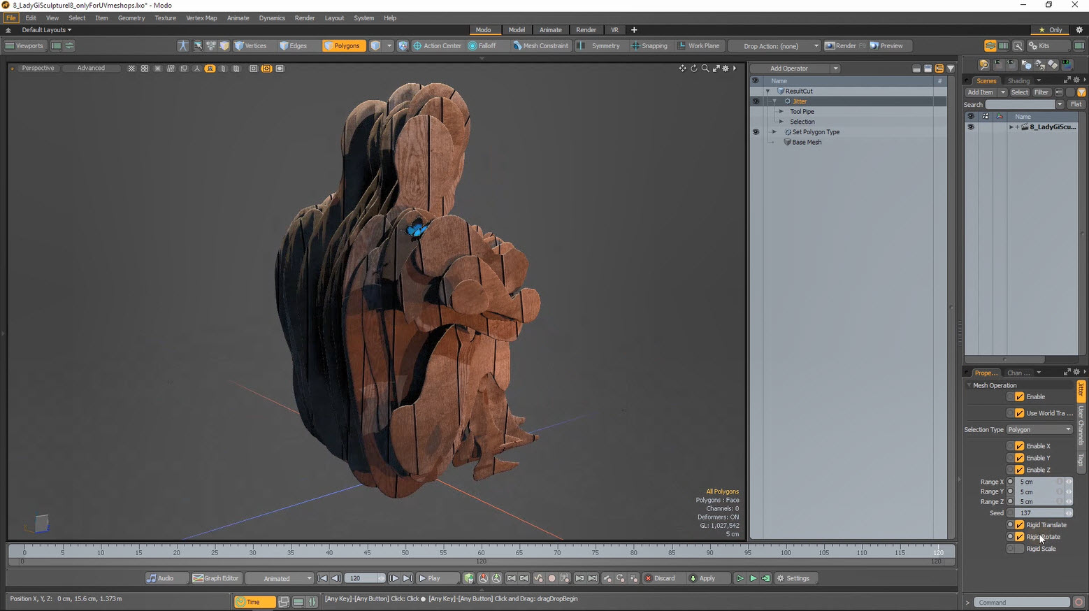Procedural Modeling and stiching
