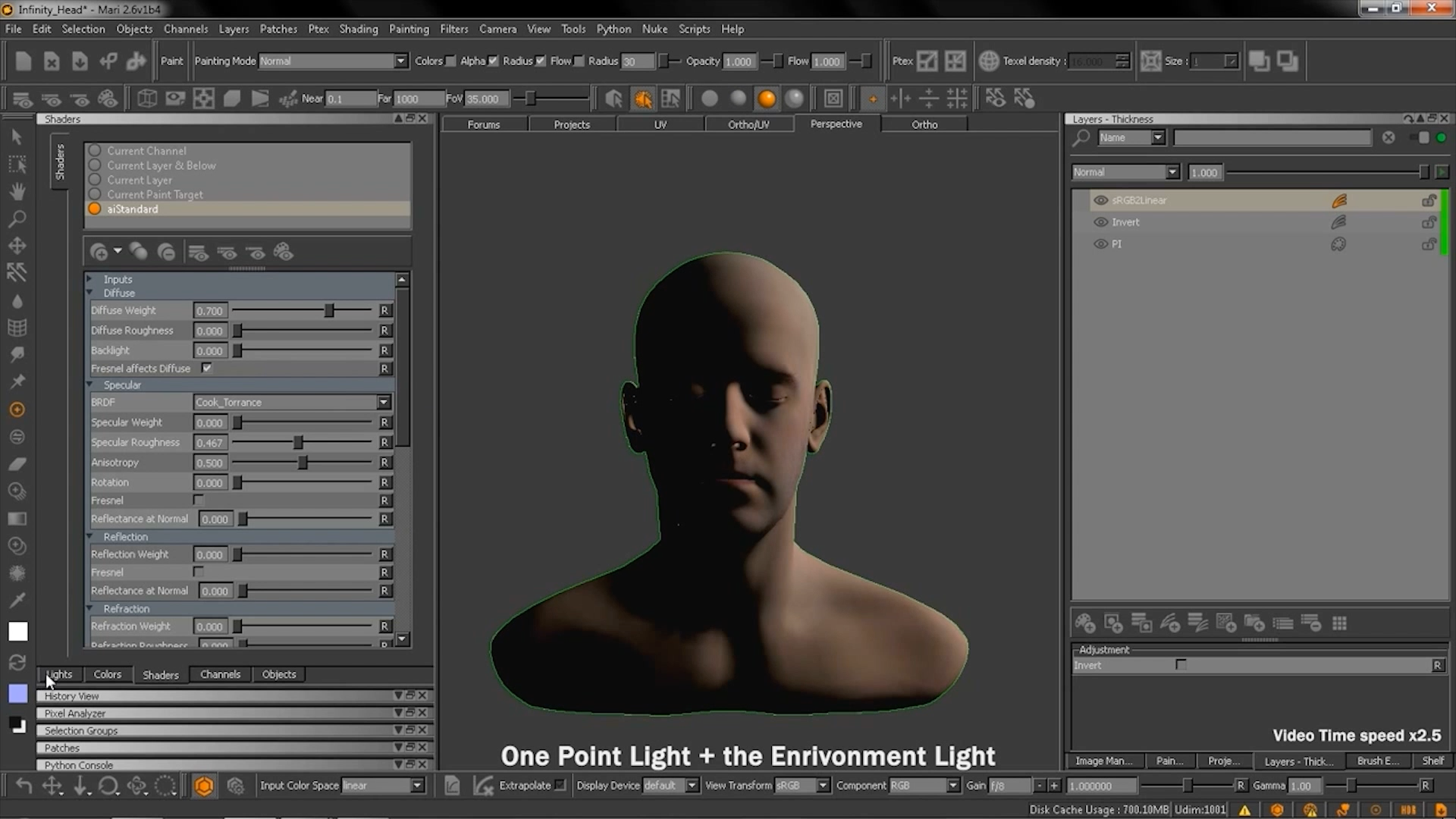 Arnold, V-Ray, Unreal and Redshift shaders