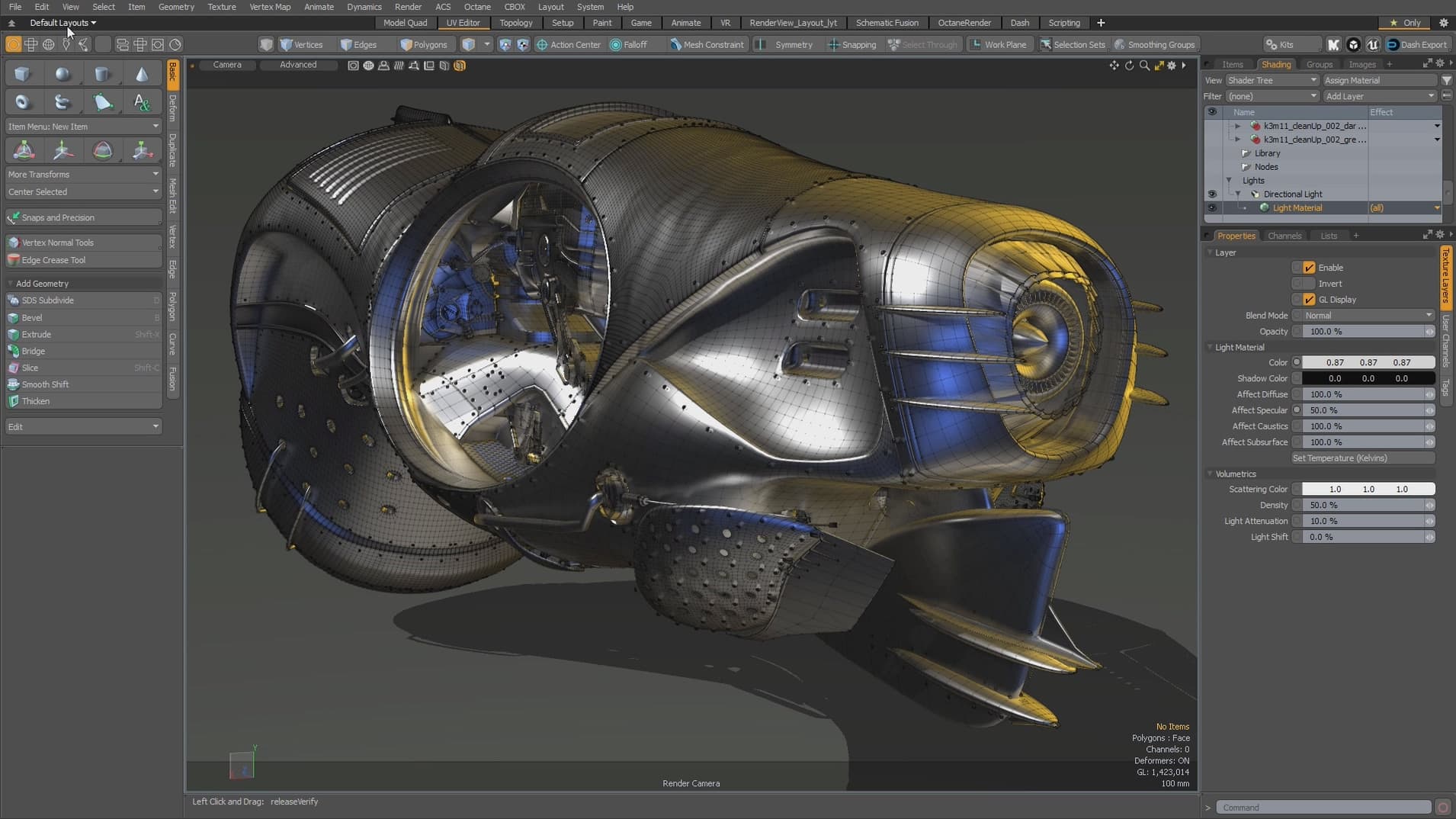 Refinements of UV tools and Workflows in Modo 12.0