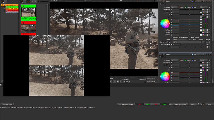 Multiview stereo support for Hiero