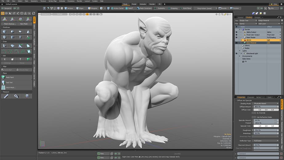 3d モデリングソフト Modo Foundry