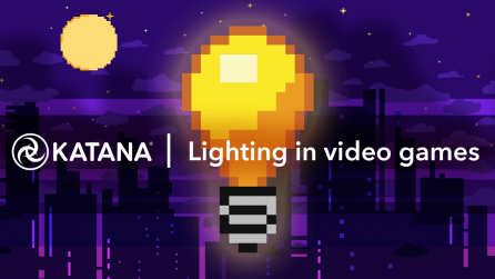 Lighting in Video Games with 8-bit bulb