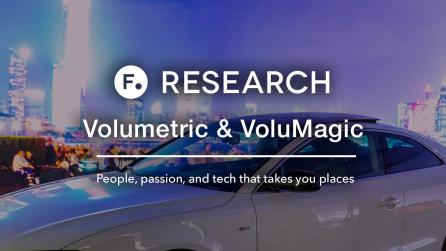 Foundry Research about volumetric image capture