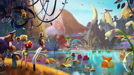 Shot from Cloudy with a chance of meatballs 2, which used Foundry's Flix in production
