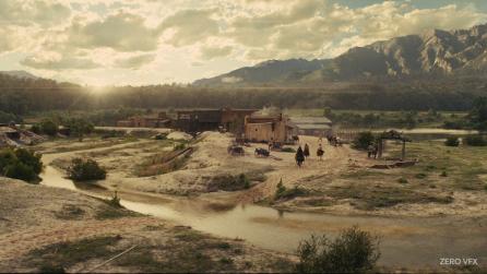 Showcasing invisible visual effects in film with Nuke for The Magnificent Seven