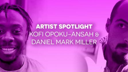 Artist spotlight header