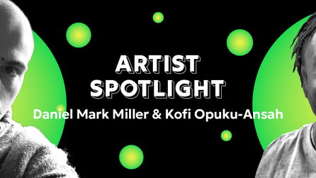 Artist spotlight header