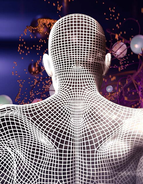 3D man rendering