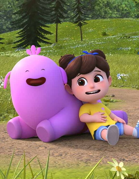 Characters from animated kid's show Remy & Boo