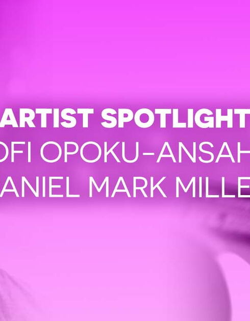 Artist spotlight header