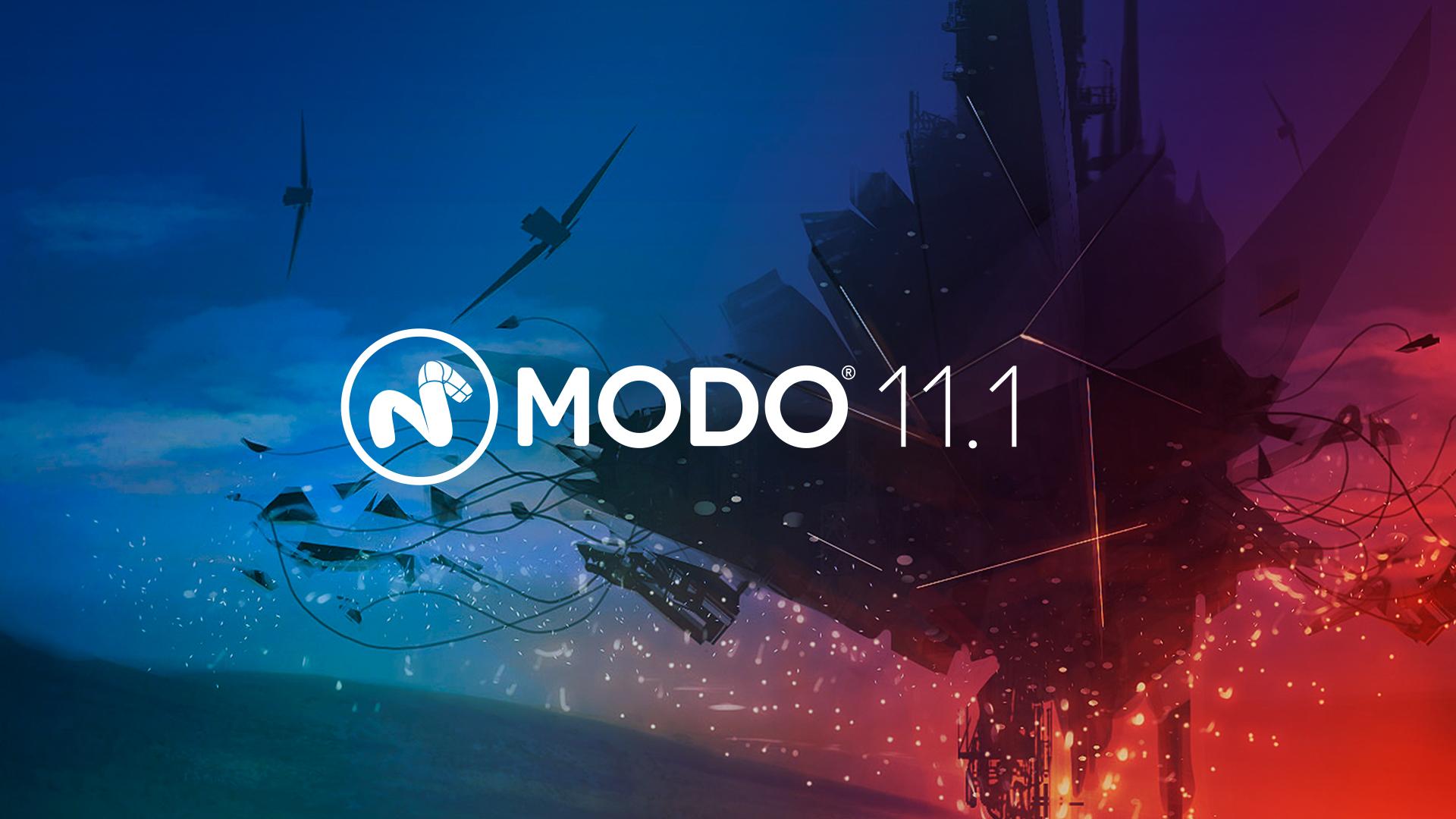 Modo 11.1 latest 3d modeling software from Foundry