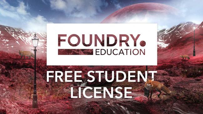 Foundry free Student license