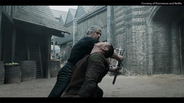 Henry Cavill as Geralt of Rivia - broken down