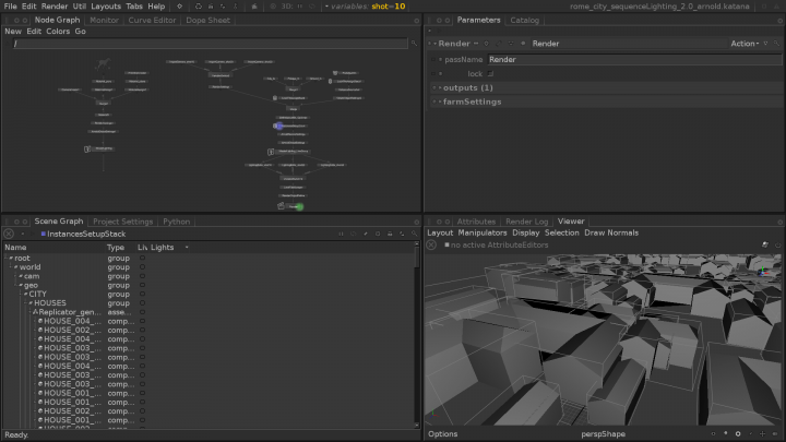 Katana re-engineered Geolib engine