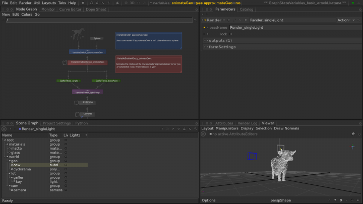 Katana Graph State Variables