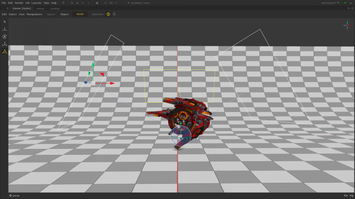 Hydra Viewport in Katana 3.0