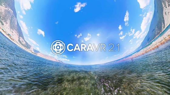 CaraVR web header