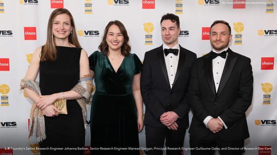 Foundry's research team at VES