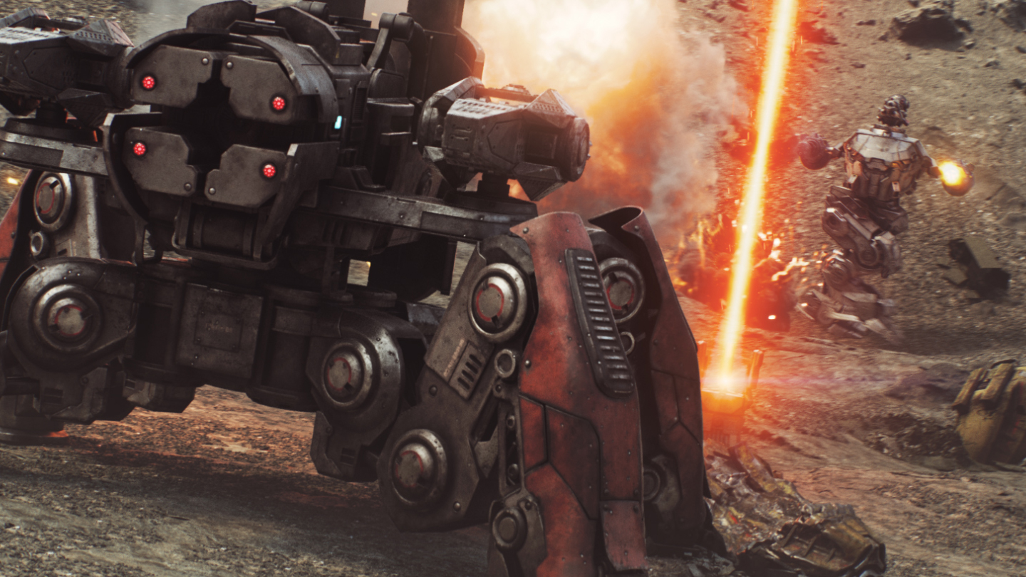 War Robots, CGI and visual effects fighting robots