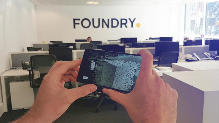 FAME AR experience from Foundry